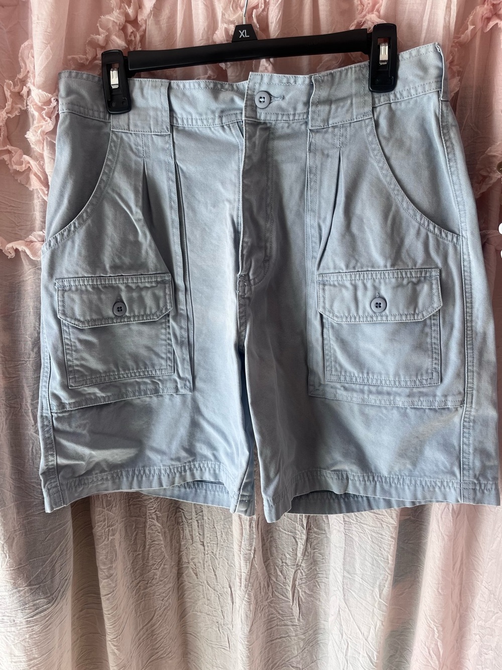 Cabela’s Light Blue women’s Cargo Shorts sz 10